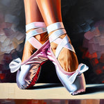 Echoes On Stage | Pointe Shoe Art Prints