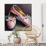 Shadows Of The Stage | Pointe Shoe Art Prints