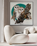 Owl Gazes - Original Art