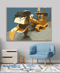 Bill Steamshovel Made-to-Order Portrait Paintings