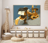 Bill Steamshovel Made-to-Order Portrait Paintings