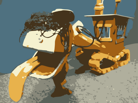 Bill Steamshovel Made-to-Order Portrait Paintings