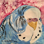 Budgie Painting Prints