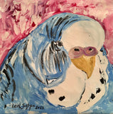 Budgie Painting Prints