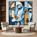 Female Cubism Portraits and Figures – Contemporary Art for Modern Spaces