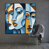 Female Cubism Portraits and Figures – Contemporary Art for Modern Spaces