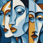Female Cubism Portraits and Figures – Contemporary Art for Modern Spaces