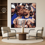 Personalised AFL portrait of Brisbane Lions player from their 2025 Grand Final victory