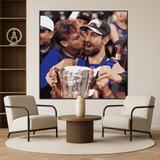 Personalised AFL portrait of Brisbane Lions player from their 2025 Grand Final victory