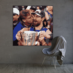Personalised AFL portrait of Brisbane Lions player from their 2025 Grand Final victory