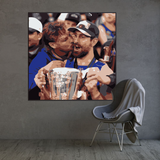 Personalised AFL portrait of Brisbane Lions player from their 2025 Grand Final victory