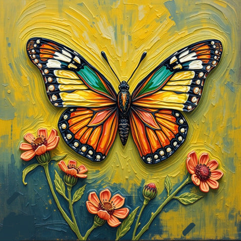 Echoes Of The Wild | Butterfly Art Print