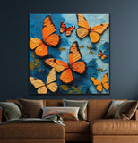 Petals and Wings | Butterfly Art Print