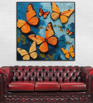 Petals and Wings | Butterfly Art Print