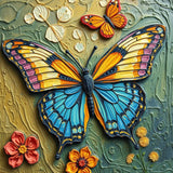 Whispers Of A Breeze | Butterfly Art Print