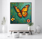 Threads Of Flight | Butterfly Art Print