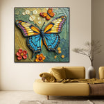 Whispers Of A Breeze | Butterfly Art Print