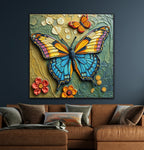 Whispers Of A Breeze | Butterfly Art Print