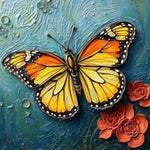 Symphony Of Change | Butterfly Art Print