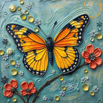 Celestial Flutter | Butterfly Art Print