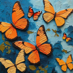 Petals and Wings | Butterfly Art Print