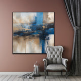 Sapphire Dreams | Abstract Art Prints