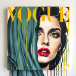 Gaze Of Grandeur | VOGUE Cover Inspired Portrait Prints