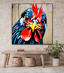 Barnyard Elegance | Chicken Art Prints