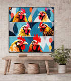 Hens Delight | Chicken Art Prints