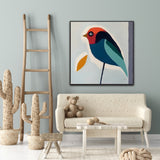 Flutter and Chirp | Children Wall Art Print