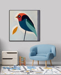 Flutter and Chirp | Children Wall Art Print