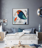 The Joyful Birdie | Children Wall Art Print