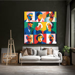 Faces In Colour | Contemporary Wall Art