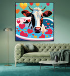 Bubble Moo | Cow In Bath Art Prints