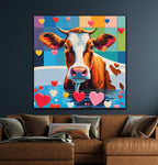 Cowabubble | Cow In Bath Art Prints