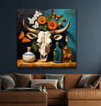Natures Rebirth | Skull Art Prints