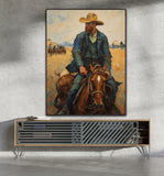 Vincent's Cowboy | Limited Edition Cowboy and Horse Prints