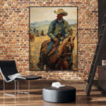 The Spirited Companion | Limited Edition Cowboy and Horse Prints