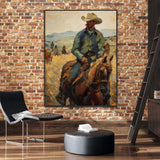 The Spirited Companion | Limited Edition Cowboy and Horse Prints