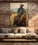 The Spirited Companion | Limited Edition Cowboy and Horse Prints