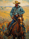 Western Whirlwinds | Limited Edition Cowboy and Horse Prints