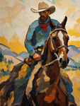 Riding Through Colour | Limited Edition Cowboy and Horse Prints
