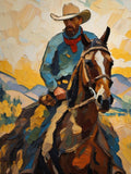 Riding Through Colour | Limited Edition Cowboy and Horse Prints