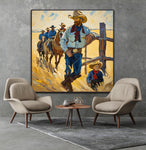 Frontier Dreamscape | Limited Edition Cowboy and  Horse Prints