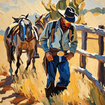 Boundless Horizons, Unbroken Souls | Limited Edition Cowboy and  Horse Prints