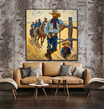 Frontier Dreamscape | Limited Edition Cowboy and  Horse Prints