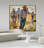 Rusted Guns, Silent Stars | Limited Edition Cowboy and Horse Prints