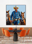 Heart Of A Cowboy | Limited Edition Cowboy and Horse Prints