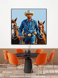 Heart Of A Cowboy | Limited Edition Cowboy and Horse Prints