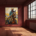 Riding Through Colour | Limited Edition Cowboy and Horse Prints